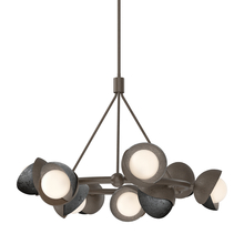 Hubbardton Forge 131068-SKT-MULT-05-89-GG0711 - Brooklyn 9-Light Double Shade Ring Pendant