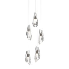 Hubbardton Forge 131121-SKT-LONG-07-CR - Luma 5-Light Pendant