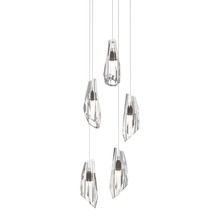 Hubbardton Forge 131121-SKT-LONG-14-CR - Luma 5-Light Pendant