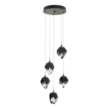 Hubbardton Forge 131137-SKT-STND-07-BP0754 - Chrysalis 5-Light Small Crystal Pendant