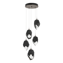 Hubbardton Forge 131138-SKT-STND-05-BP0755 - Chrysalis 5-Light Large Crystal Pendant