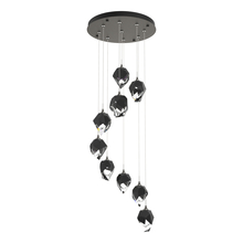 Hubbardton Forge 131140-SKT-STND-20-BP0754 - Chrysalis 9-Light Small Crystal Pendant