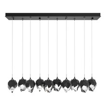 Hubbardton Forge 131143-SKT-LONG-89-BP0754 - Chrysalis 10-Light Small Crystal Pendant