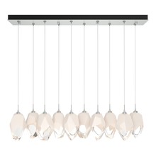 Hubbardton Forge 131144-SKT-LONG-82-WP0755 - Chrysalis 10-Light Large Crystal Pendant