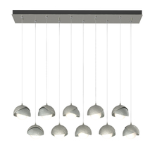 Hubbardton Forge 131205-SKT-STND-85-82-GG0711 - Brooklyn 10-Light Double Shade Pendant