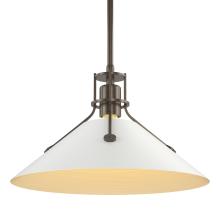 Hubbardton Forge 134550-SKT-MULT-05-02 - Henry Medium Steel Shade Pendant