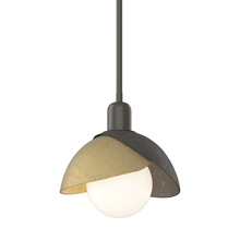 Hubbardton Forge 181183-SKT-MULT-07-86 - Brooklyn Double Shade Mini Pendant