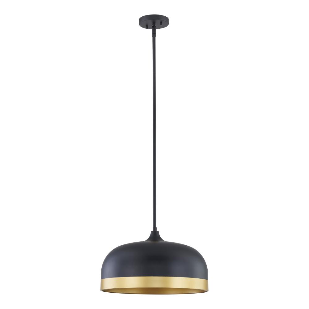 Amarra 3-Light Pendant Light Matte Black