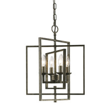 Millennium 3230-AS - 4-Light Pendant light Antique Silver