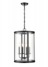 Millennium 94201-MB - Aydenn 4-Light Pendant light Matte Black