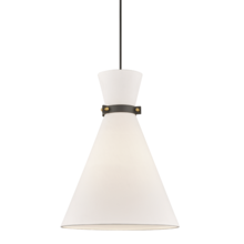 Mitzi by Hudson Valley Lighting H294701L-AGB/BK - Julia Pendant