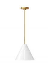 Visual Comfort & Co. Studio Collection KP1131MWTBBS-L1 - Cambre Medium Pendant