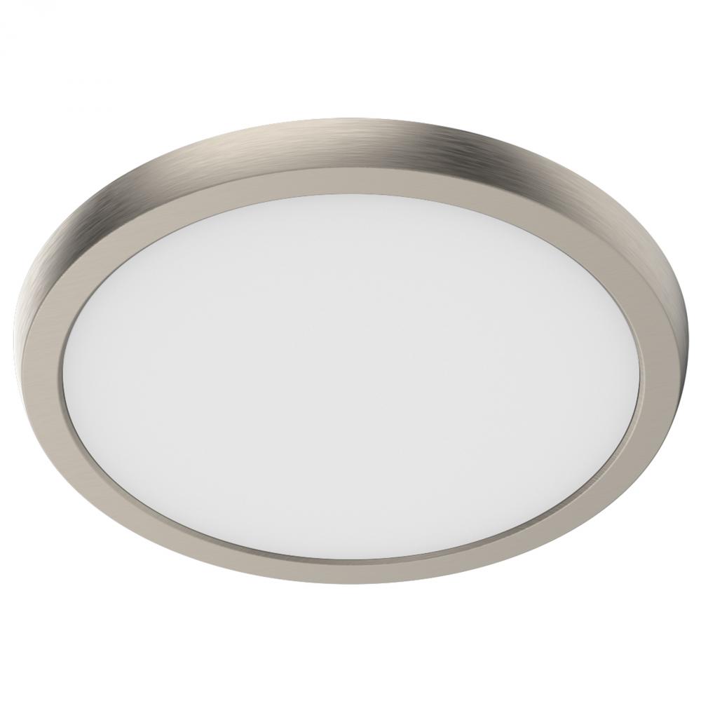 Blink Performer - 11 Watt LED; 9 Inch Square Fixture; Brushed Nickel Finish; 5 CCT Selectable