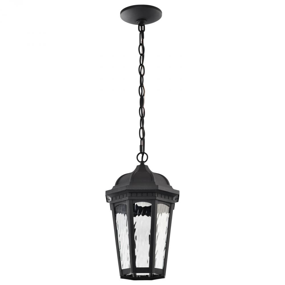 East River Collection; 1 Light Outdoor Hanging Fixture; LED; SMART - Starfish RGBTW; CCT Selectable;