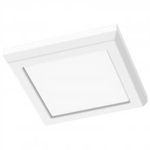 Nuvo 62/1904 - Blink Performer - 8 Watt LED; 5 Inch Square Fixture; White Finish; 5 CCT Selectable