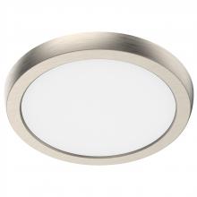 Nuvo 62/1913 - Blink Performer - 10 Watt LED; 7 Inch Round Fixture; Brushed Nickel Finish; 5 CCT Selectable