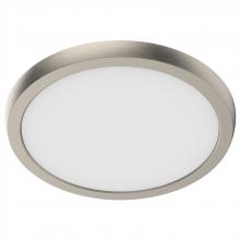Nuvo 62/1923 - Blink Performer - 11 Watt LED; 9 Inch Square Fixture; Brushed Nickel Finish; 5 CCT Selectable