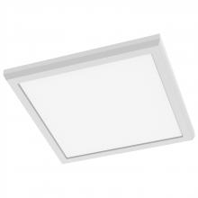 Nuvo 62/1924 - Blink Performer - 11 Watt LED; 9 Inch Square Fixture; White Finish; 5 CCT Selectable