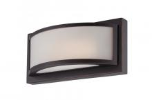 Nuvo 62/314 - Mercer - (1) LED Wall Sconce with Frosted Glass - Georgetown Bronze Finish