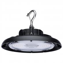 Nuvo 65/770R3 - Wattage 80W/100W/120W and CCT Selectable 3K/4K/5K LED UFO High Bay; 120-347 Volt; Black Finish