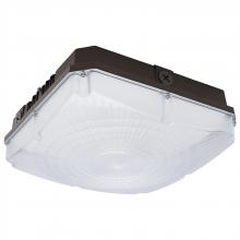 Nuvo 65/981 - 10 Inch LED Field Selectable Canopy Fixture; 45/60/70 Watts; 3K/4K/5K CCT