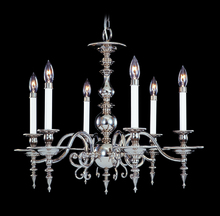 Framburg 7446 PB - 6-Light Polished Brass Kensington Dining Chandelier