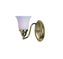 Framburg 8411 PN - 1-Light Polished Nickel Magnolia Sconce