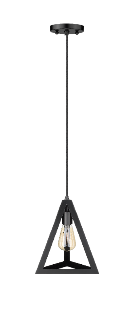 Vivio Astra 1-Light Triangle Pendant - MB