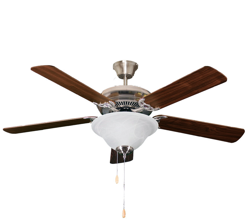 52' 5-Blade NK Fan W/White Bowl Light Kit(2x9.5W LED 3000K)