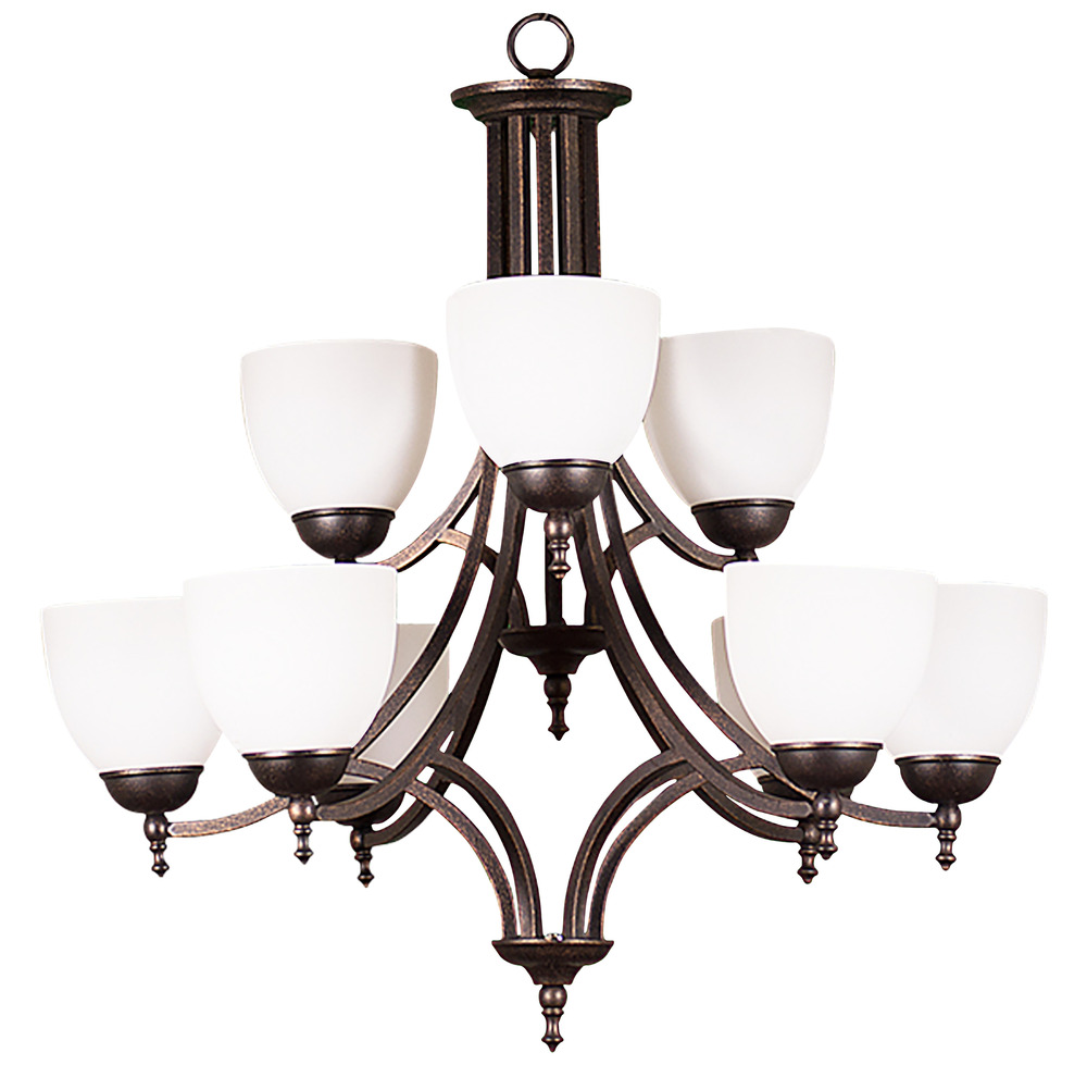 Fort Worth Upgrade 9-Light Chandelier - MB