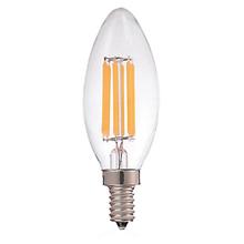 HOMEnhancements 21339 - 4W B10 Torpedo Candle LED Lamp 3000K Dimmable