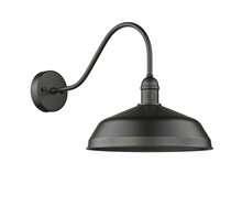 HOMEnhancements 70067 - Vivio Gia 1-Light 15.5" Large Gooseneck Barn Light - Matte Black