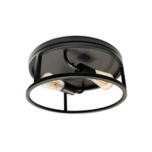 HOMEnhancements 70307 - Vivio Edward 2-Light Round Open Ceiling Mount - MB