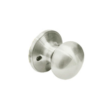 HOMEnhancements 90533 - FTFP40 Mushroom Dummy, Satin Nickel (BARON)