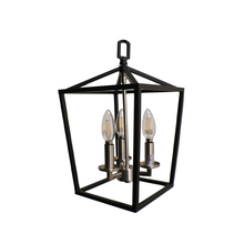 HOMEnhancements 20508 - 3-Light Open Cage Entry - MB/NK