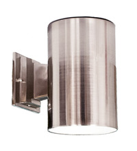 HOMEnhancements 14955 - 1-Light Large Dark Sky Cylinder Wall Mount - NK