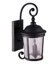 HOMEnhancements 18881 - Capital Medium Upgrade Coach Light - Water Glass - MB