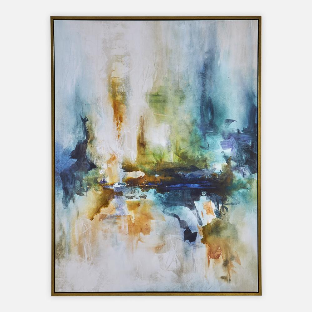 Uttermost Excursion Framed Abstract Art