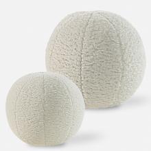 Uttermost 64048 - Uttermost Capra Ball Sheepskin Pillows, S/2
