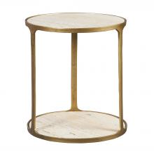 Uttermost 22968 - Uttermost Clench Brass Side Table