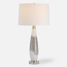 Uttermost 30263 - Uttermost Quinn White & Silver Table Lamp