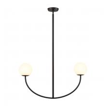 ELK Home H0018-10372 - Doby 30'' Wide 2-Light Pendant - Matte Black