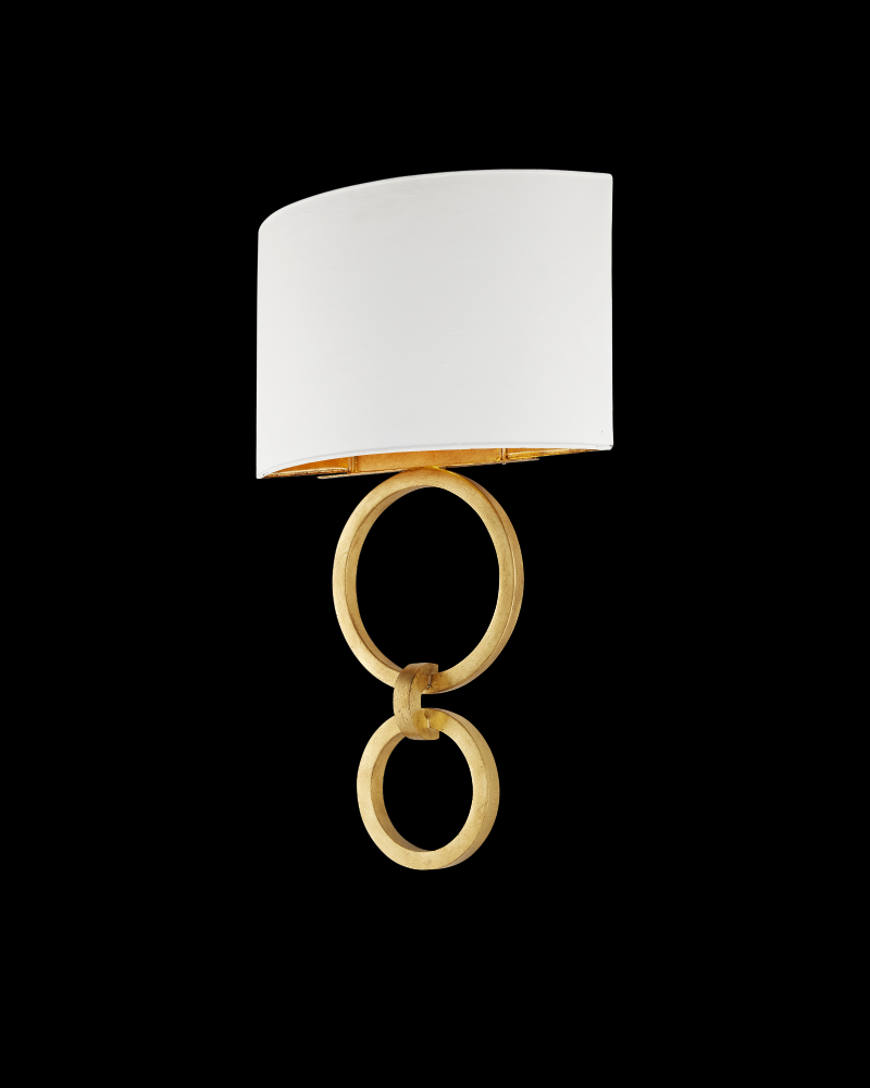 Bolebrook White Wall Sconce, W