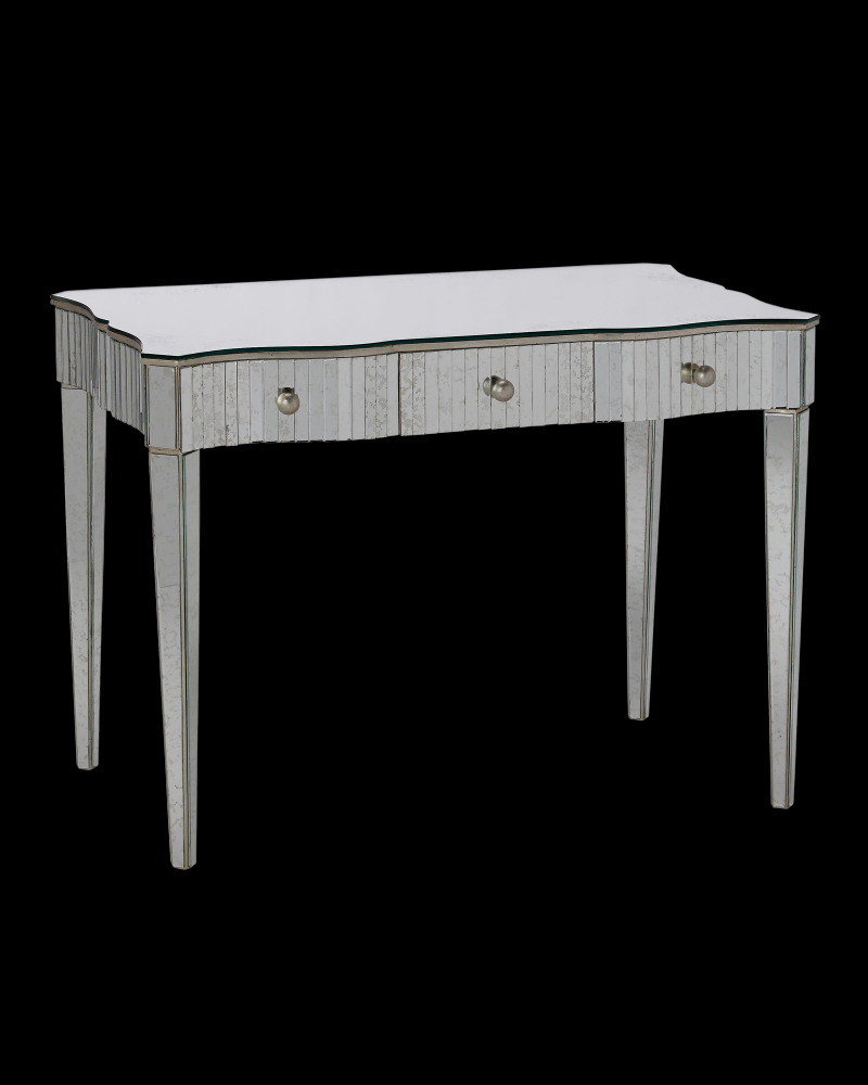 Gilda Silver Vanity Table