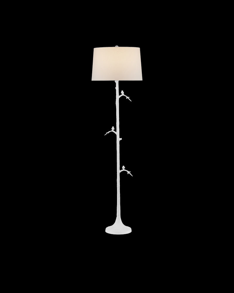 Piaf White Floor Lamp