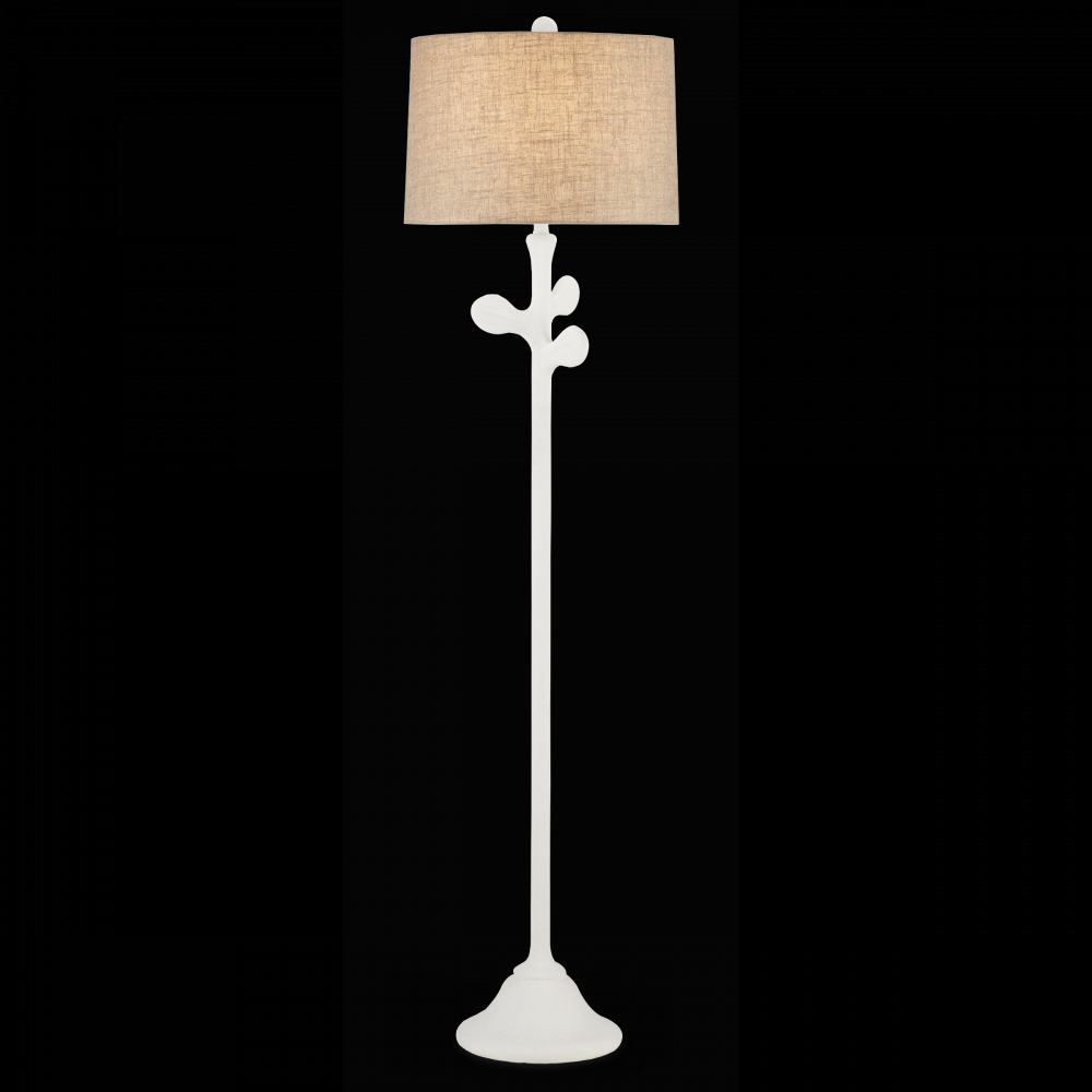 Charny White Floor Lamp