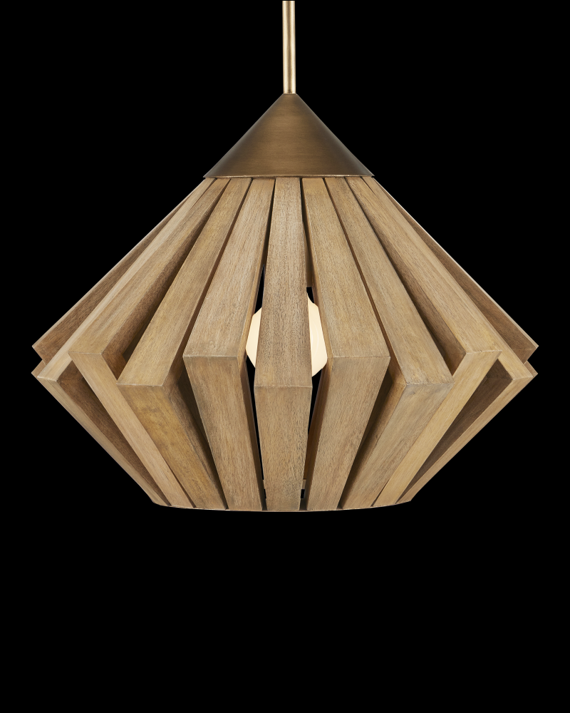 Plunge Wood Pendant