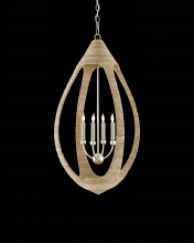 Currey 9000-0753 - Menorca Medium Rope Chandelier