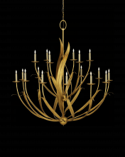 Currey 9000-1107 - Menefee Large Gold Chandelier