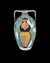 Currey 1200-0616 - Amphora Medium Multi-Colored V